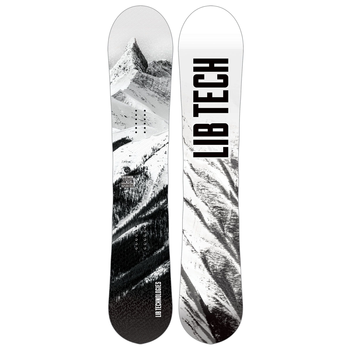 LIB TECH 2024 MENS COLD BREW SNOWBOARD Fathom Boards