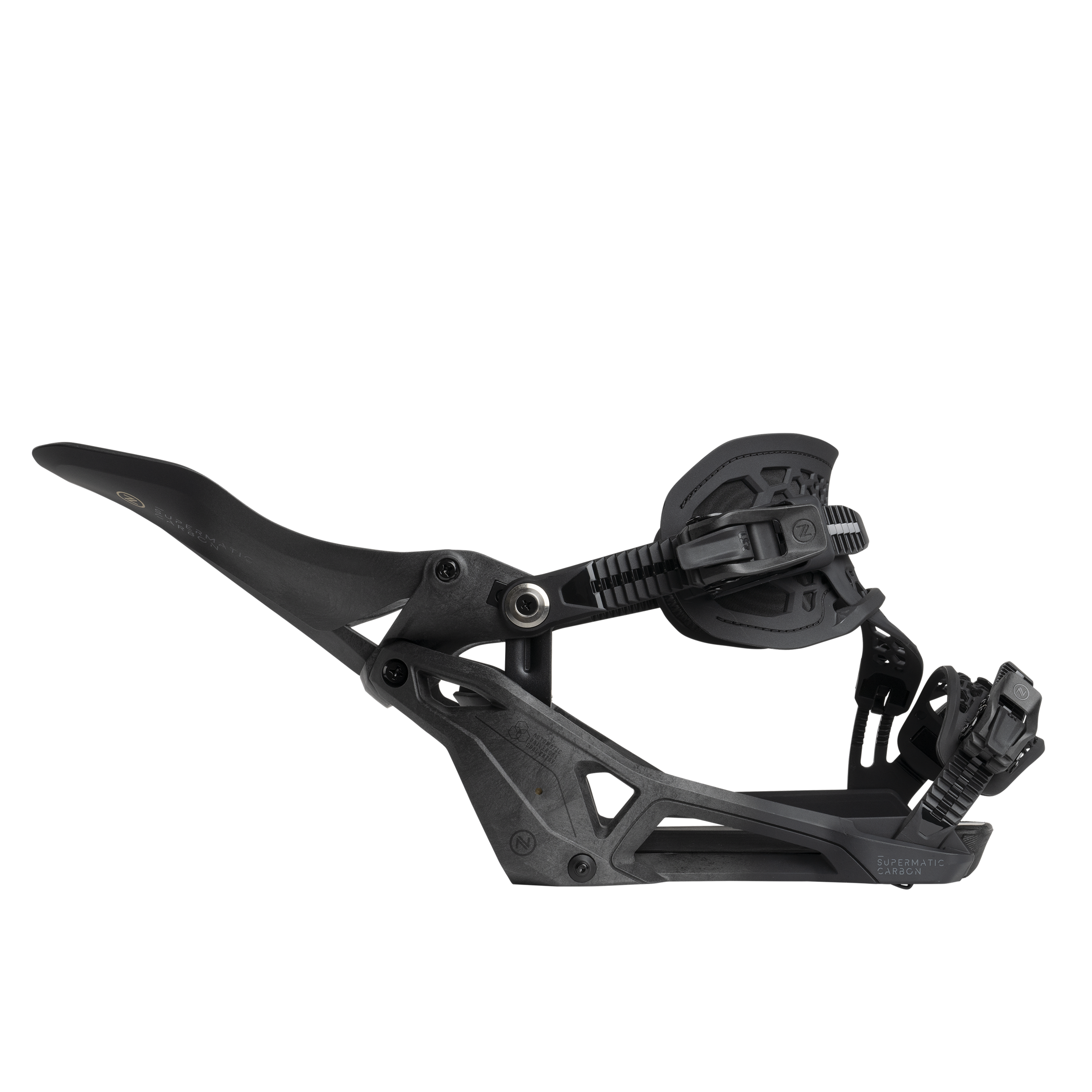 NIDECKER 2026 MENS/WOMENS CARBON SUPERMATIC SNOWBOARD BINDING NIDECKER 2026 MENS/WOMENS CARBON SUPERMATIC SNOWBOARD BINDING