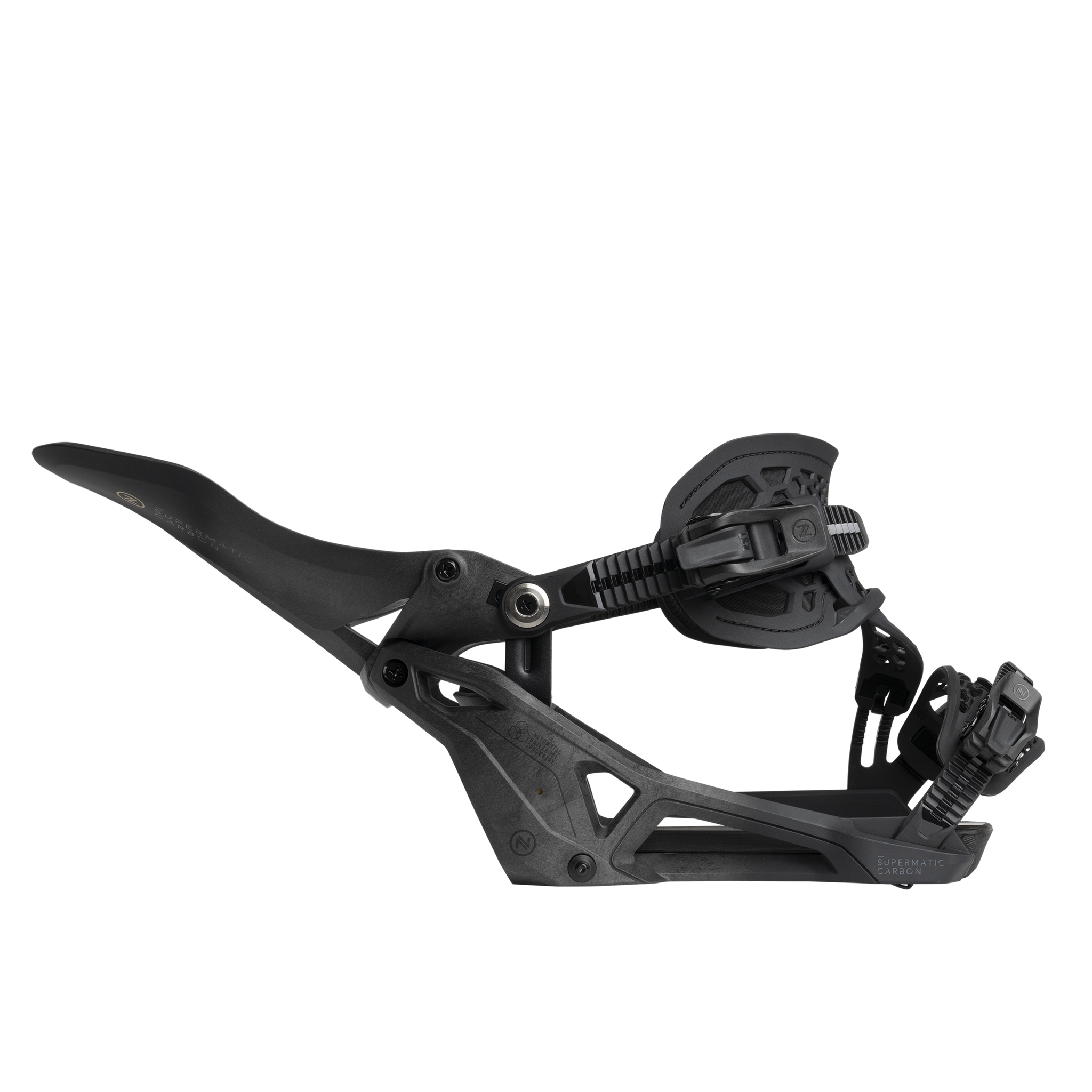 NIDECKER 2026 MENS/WOMENS CARBON SUPERMATIC SNOWBOARD BINDING 